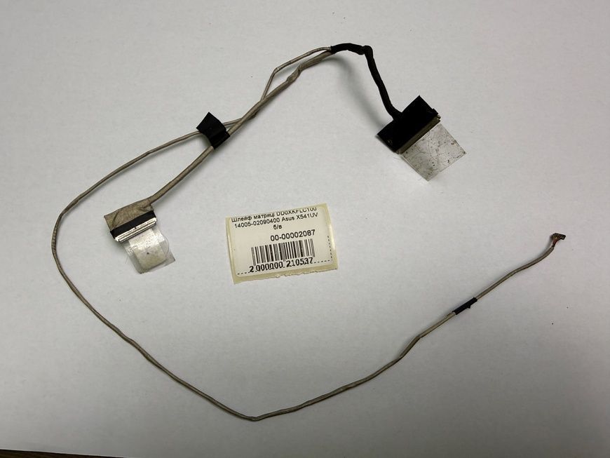Шлейф матриці DD0XKFLC100 14005-02090400 Asus X541UV б/в 00-00002087 2314        фото