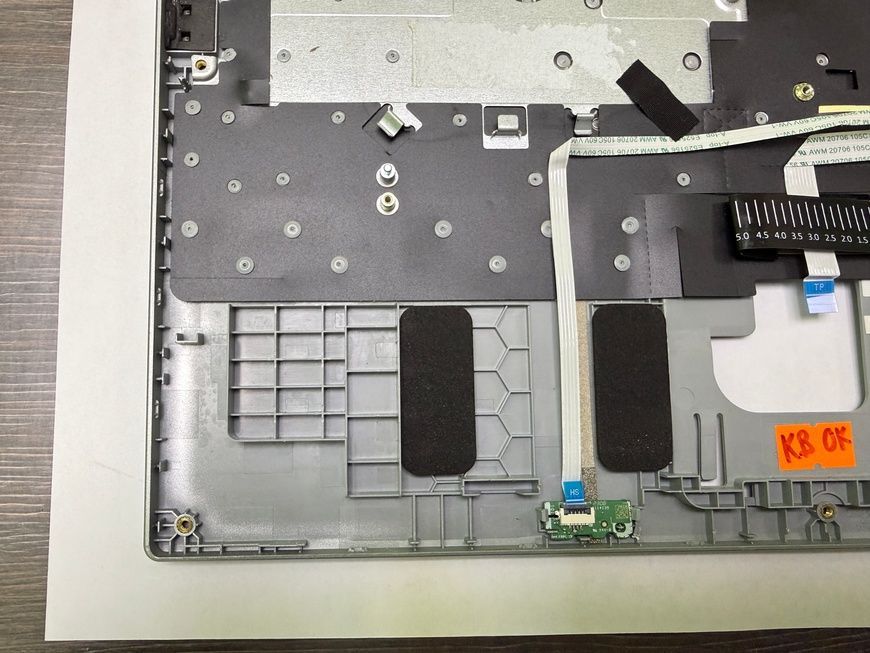 Топкейс + клавіатура (комплект) Acer Aspire 3 15 N23C3 AP3ZC000302-HA25 AM3ZC0006 б/в 00-00002829 3011        фото