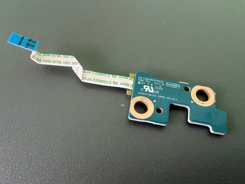 Плата кнопки живлення 6050A3100204 Acer Predator Helios 300 PH317-54 б/в 00-00001824 2071        фото