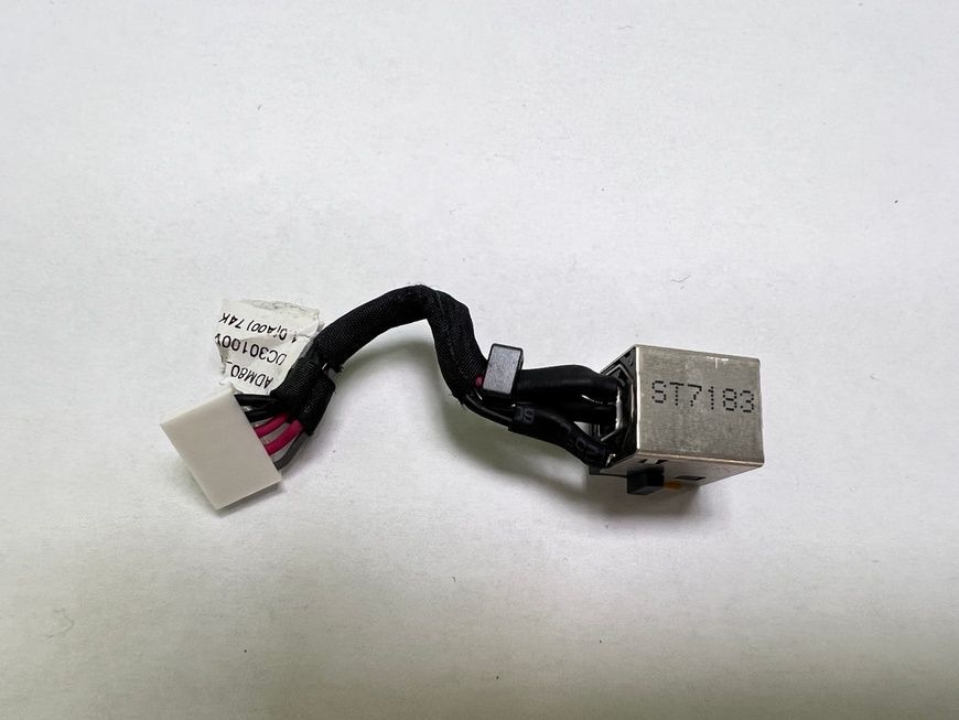 Роз'єм живлення Dell 0WP4YF DC30100VK00 Latitude E5570 Precision 3510 б/в 00-00001130 1433        фото