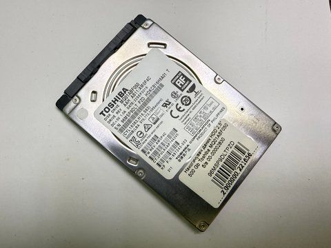 Накопичувач даних HDD 2,5" 500 Gb Toshiba MQ01ABF050 б/в 00-00002830 3013        фото