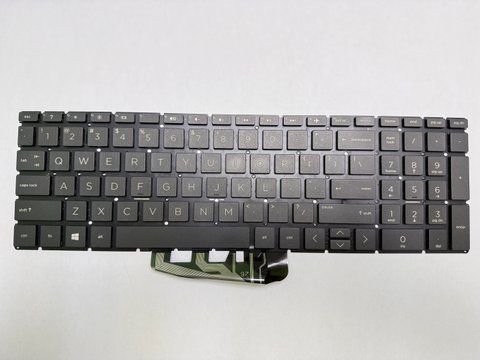 Клавіатура HP 17-by0053od NSK-XN4SV 9Z.NEZSV401 б/в без дефектів 00-00002474 2662        фото