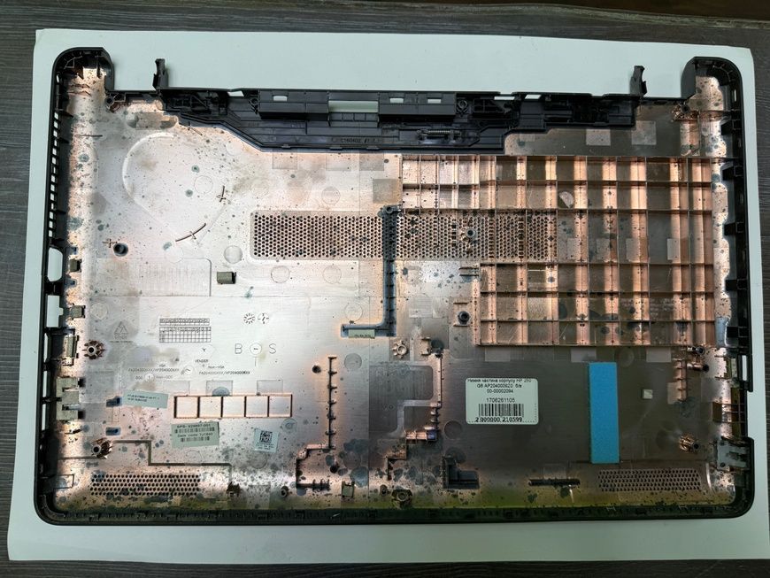 Нижня частина корпусу HP 250 G6 AP2040009Z0 б/в 00-00002094 2320        фото