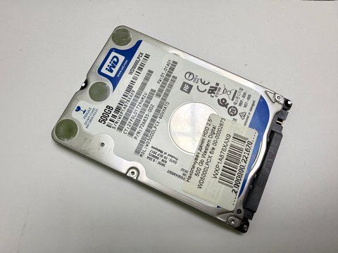 Накопичувач даних HDD 2,5" 500 Gb Western Digital WD5000LPCX б/в 00-00002673 3015        фото
