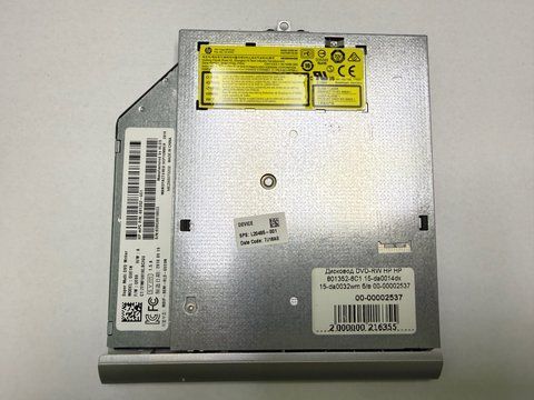 Дисковод DVD-RW HP HP 801352-6С1 15-da0014dx 15-da0032wm б/в 00-00002537 2714        фото