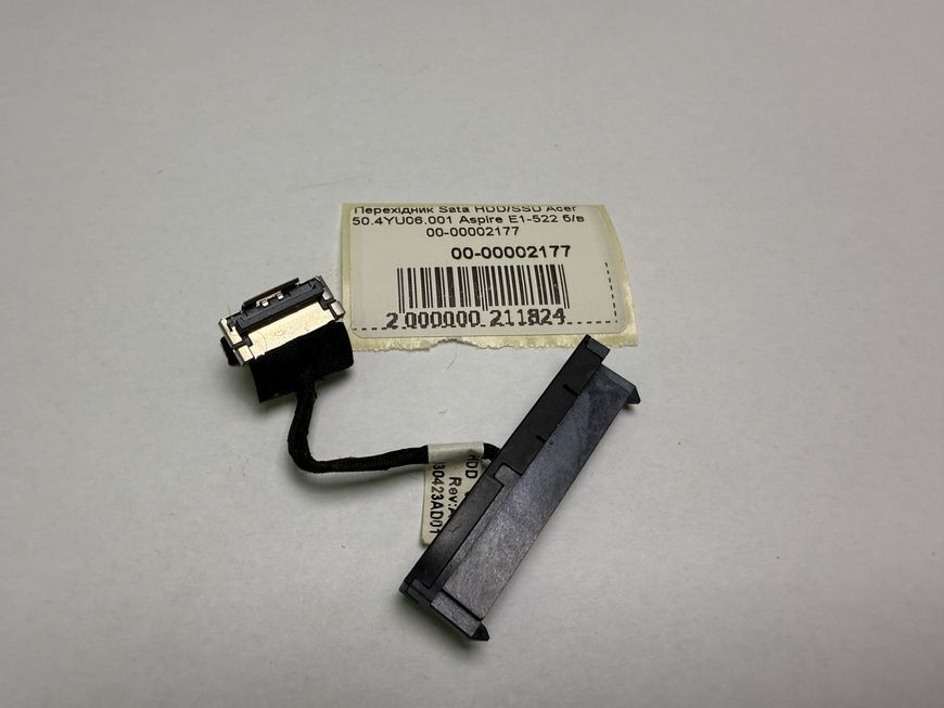 Перехідник Sata HDD/SSD Acer 50.4YU06.001 Aspire E1-522 б/в 00-00002177 2416        фото