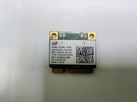 WiFi модуль Intel 512AN_HMW б/в 00-00001558 1832        фото