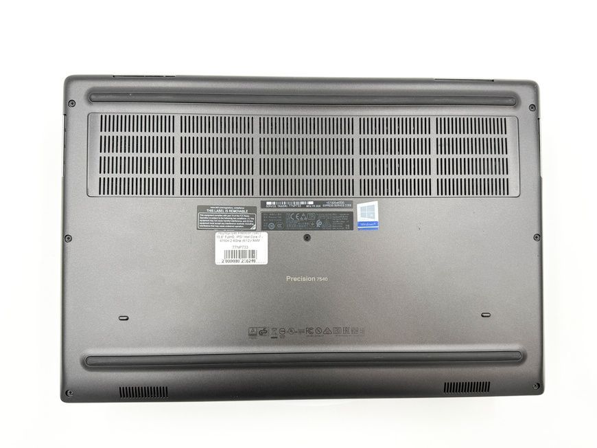 Ноутбук Dell Precision 7540 / 15,6" FullHD, IPS/ Intel Core i7 - 9750H 2.6GHz (6/12)/ RAM 16Gb/ SSD 512Gb/ Intel UHD 630 2811        фото
