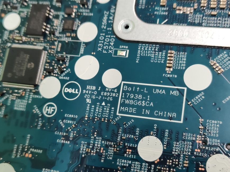Материнська плата Dell 0K3FRD 17938-1 UMA I5-8265U Latitude 3500 б/в 00-00001462, 1602261430 1733        фото