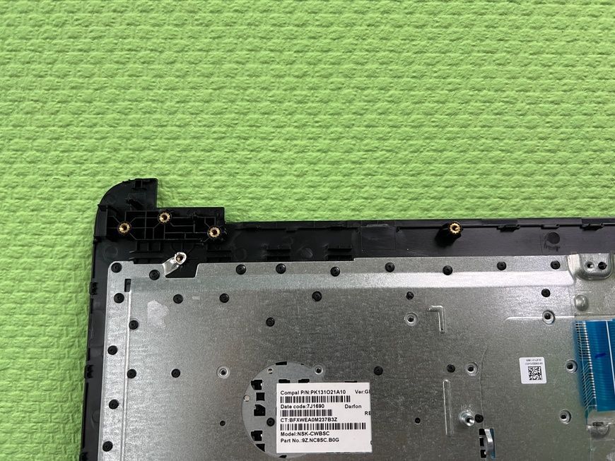 Топкейс + клавіатура (комплект) HP 255 G5 AP1O2000361 PK131O21A10 б/в 00-00001775, 2204261100 2031        фото