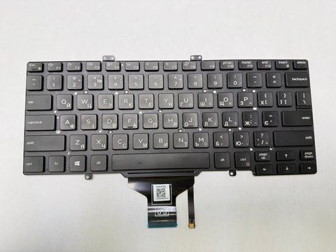 Клавіатура Dell Latitude 7400 0RN86F б/в без дефектів 00-00002695 2869        фото