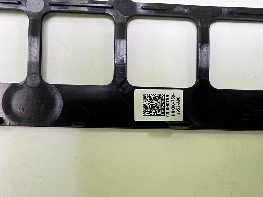 Рамка клавіатури Dell Precision 3510 0H07NN б/в 00-00001511, 2702261649 1787        фото