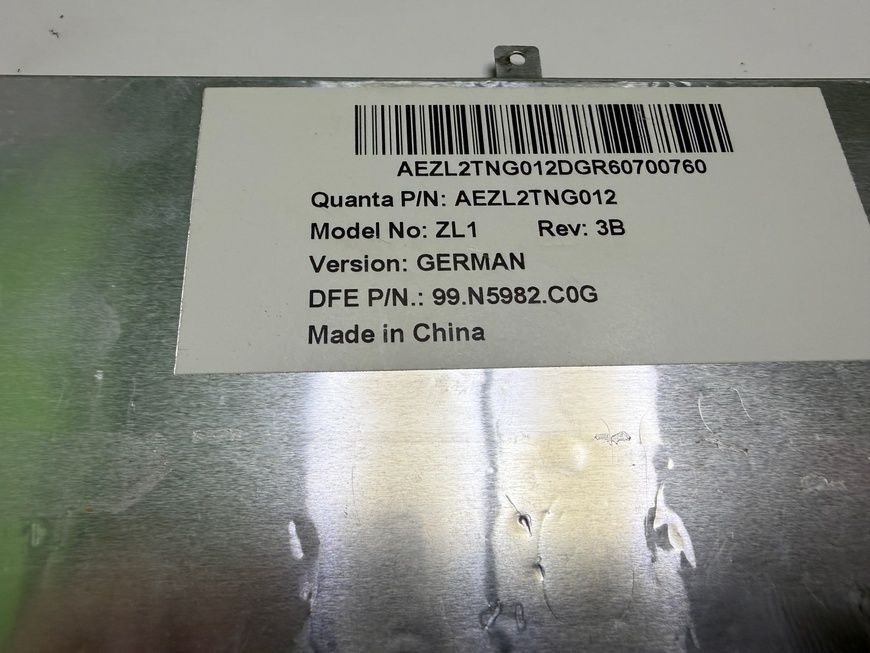 Клавіатура Acer Aspire 1400 1400XV 99.N5982.C0G б/в 00-00002281 2522        фото