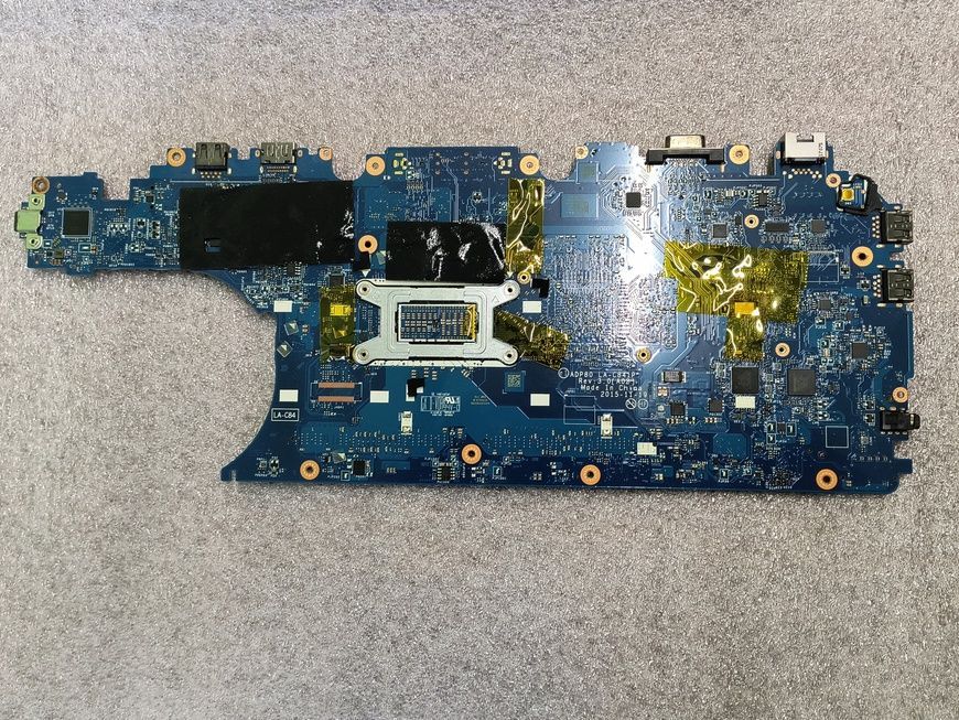 Материнська плата робоча з ДЕФЕКТОМ* Dell LA-C841P Rev:3.0 (A02) ADP80 Precision 3510 1330        фото
