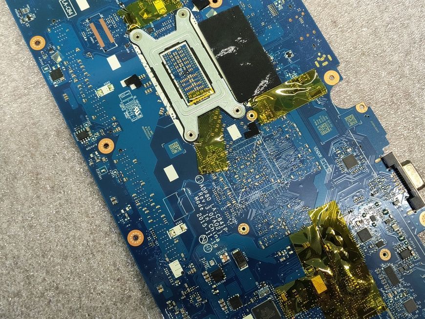 Материнська плата робоча з ДЕФЕКТОМ* Dell LA-C841P Rev:3.0 (A02) ADP80 Precision 3510 1330        фото
