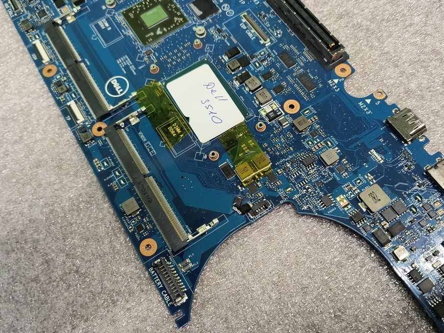 Материнська плата робоча з ДЕФЕКТОМ* Dell LA-C841P Rev:3.0 (A02) ADP80 Precision 3510 1330        фото