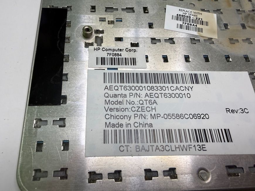 Клавіатура HP Pavilion DV5 488590-221 б/в 00-00002284 2525        фото