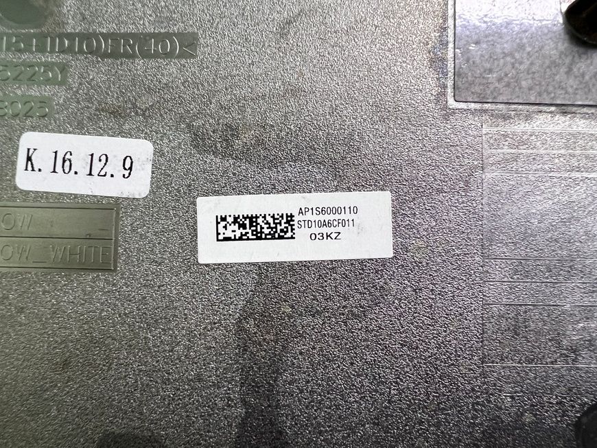 Нижня частина корпусу Lenovo Ideapad 510S-13IKB AP1S6000110 ET1JF000700 б/в 00-00001843, 0805261119 2088        фото