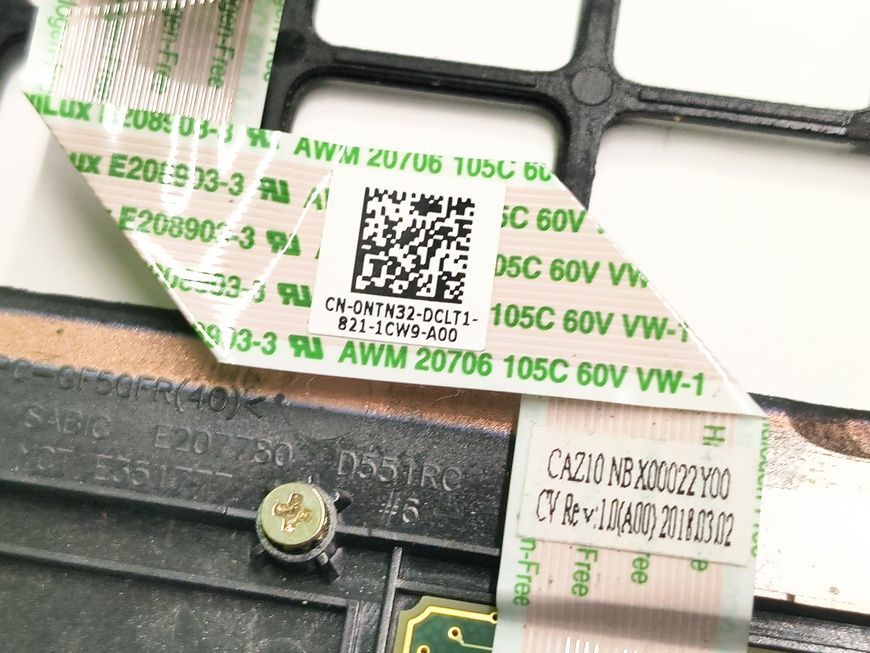 Топкейс Dell Latitude 7290 7390 080V6W 02W4VC 0NTN32 AP263000341 б/в 00-00001280, 0201261735 1552        фото