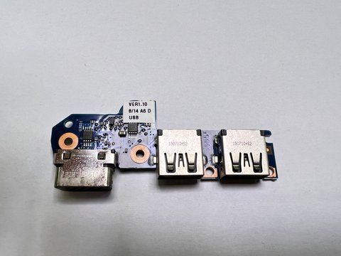 Плата USB VGA Port 6050A2638201-USB-A01 HP Elitebook 840 G1 б/в 00-00001165 1458        фото