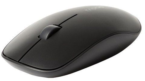 Маніпулятор 'миша' Rapoo M200 Silent Grey WiFi/Bluetooth, колір чорний 1281        фото