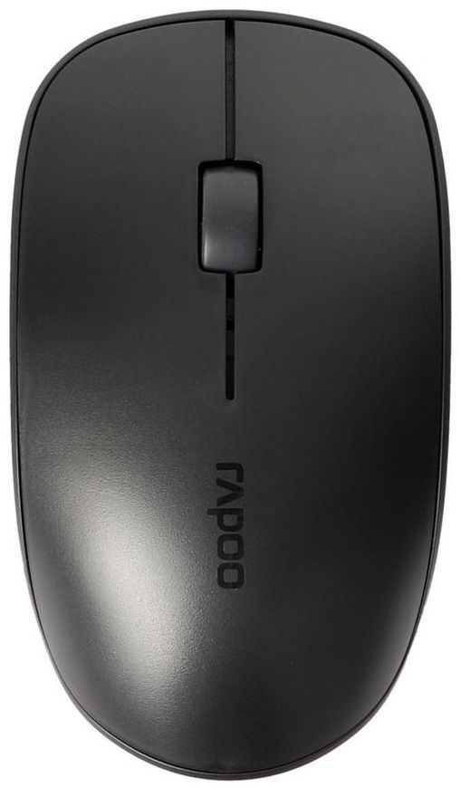 Маніпулятор 'миша' Rapoo M200 Silent Grey WiFi/Bluetooth, колір чорний 1281        фото