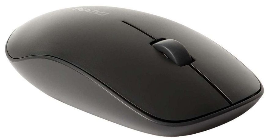Маніпулятор 'миша' Rapoo M200 Silent Grey WiFi/Bluetooth, колір чорний 1281        фото