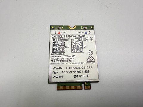 Модем WWAN Huawei ME906s-158 55010440 по бренду HP б/в 00-00002558 2736        фото