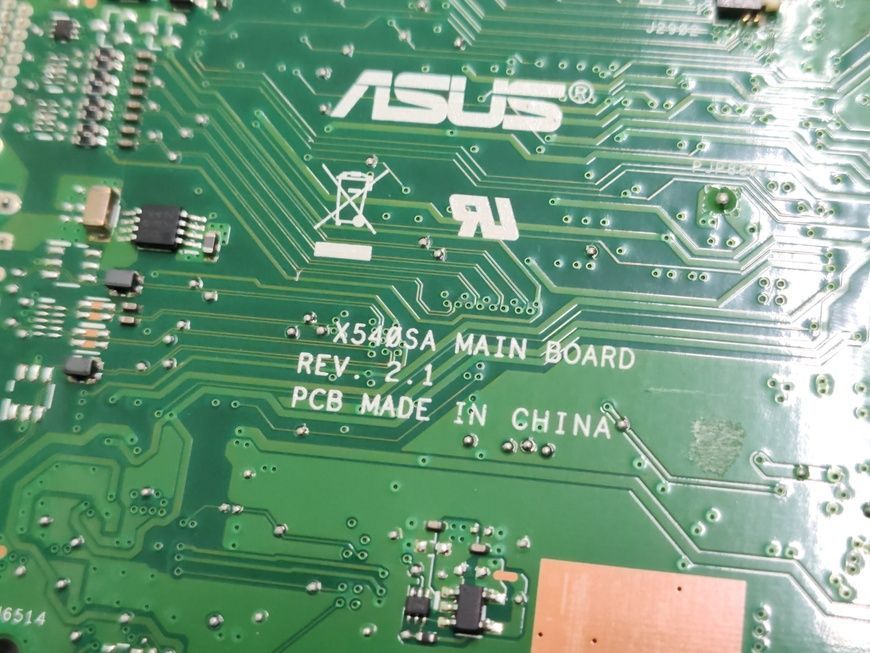 Материнська плата Asus X540SA rev.2.0 60NB0B30-MB1310 R211 Intel Celeron N3050 X540S б/в робоча 00-00002559 2737        фото