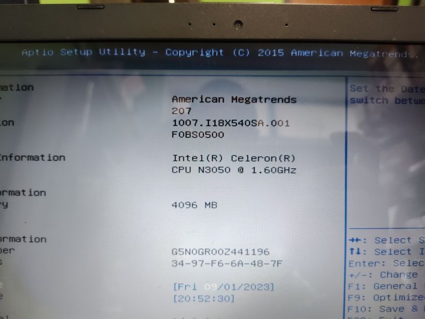 Материнська плата Asus X540SA rev.2.0 60NB0B30-MB1310 R211 Intel Celeron N3050 X540S б/в робоча 00-00002559 2737        фото