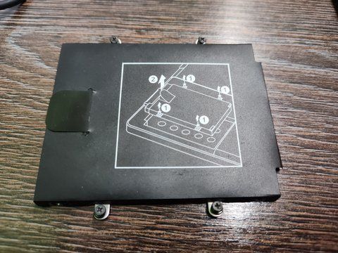 Кріплення SATA SSD/HDD 2.5" HP Elitebook Folio 9470m 9480m 9999 фото