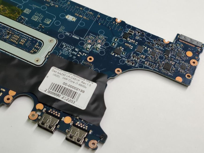 Материнська плата Dell AAZ60 LA-C461P Rev:1.0 (A00) Intel Core i7-6600u Latitude 7470 б/в робоча з дефектом 00-00002199 2440        фото