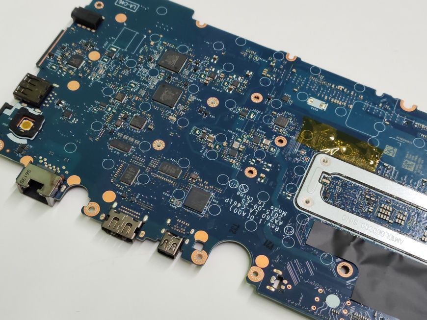 Материнська плата Dell AAZ60 LA-C461P Rev:1.0 (A00) Intel Core i7-6600u Latitude 7470 б/в робоча з дефектом 00-00002199 2440        фото