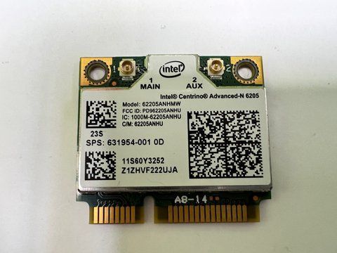 Модуль Wi Fi 631954 6205 Intel Elitebook 8460p б/в 00-00001483 1760        фото