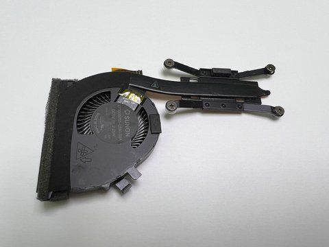 Радіатор та вентилятор Lenovo ThinkPad X260 EF50050S1-C590-S9A 00UP172 б/в 00-00001695 1965        фото