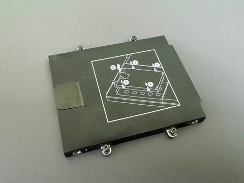Кріплення SATA SSD/HDD 2.5" HP Folio 9470m 9480m б/в 00-00001807 2062        фото