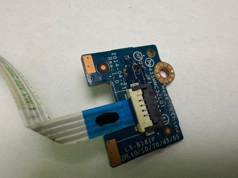 Модуль кнопки живлення з шлейфом LS-B181P 435MMC32L01 HP ProBook 450 G2 б/в 00-00002257 2499        фото